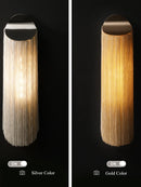 Italian Luxury Tassel Wall Sconces by Ljojo - Silver/Gold Bedroom Decor
