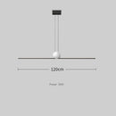 Italian Minimalist Restaurant Chandelier Modern Light Fixture Ljojo for Island Bar Counter Exhibition Hall