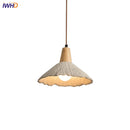 Ljojo LED Pendant Light Fixture Japanese Style Hanging Lamp for Home Decor.