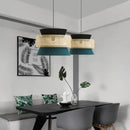 Wabi Sabi Cloth Pendant Lamp Modern Chandelier for Restaurant Hotel Living Room by Ljojo
