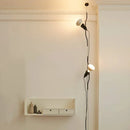Ljojo Modern Adjustable LED Chandelier for Living Room, Bedroom, Hotel - Decorative Corner Lamp