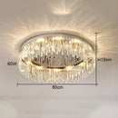 Ljojo Luxury Crystal LED Ceiling Lamps for Elegant Home Lighting