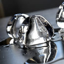 Modern Glass Crystal Chandelier Adjustable Nordic Stairs Light by Ljojo