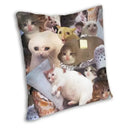 Crying Cat Cushion Cover Ljojo Dynamic Series Branded Design Square Pillow Cover