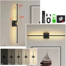 Ljojo 3CCT Wireless LED Wall Sconce with Touch Switch ON/OFF