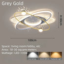Ljojo LED Starry Sky Chandelier: Luxury Lighting for Home, Kids’ Room, Bedroom