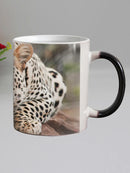 Ljojo Leopard Ceramic Magic Color Changing Coffee Mug, 11oz