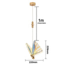 LED Wall Lamp Modern Creative Nordic Butterfly Wall Light by Ljojo