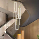Nordic Ring Crystal LED Chandelier for Luxury Decor by Ljojo