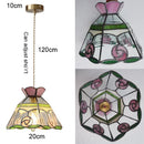 LED Tiffany Hanging Light Chandelier Modern Ceiling Lamp by Ljojo for Home Decoration