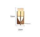 Ljojo Industrial Standing LED Floor Lamp Modern Retro Art Creative Living Room Chandelier