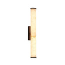 Modern Spanish Marble Wall Lamp Solid Copper Luxury LED Light for Living Room by Ljojo