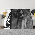 Ljojo Luxe Furry Throw Blanket for Stylish Sofas and Home Decor