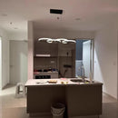 Modern Minimalist Aluminum Led Chandelier Pendant Lamp for Dining Room Bedroom Living Room by Ljojo