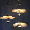 Ljojo Lotus Leaf LED Pendant Light for Modern Room Decor