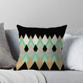 Gray Geometric Style Pillow Cover for Home Decor - Ljojo