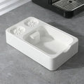 Coffee Grounds Knock Box with Tamper Pad Organizer by Ljojo - Barista Tools