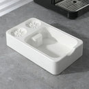 Coffee Grounds Knock Box with Tamper Pad Organizer by Ljojo - Barista Tools