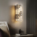 Ljojo Luxury Crystal Mosaic Wall Lamp for Elegant Home Decor