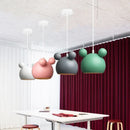 Nordic Chandelier Single Head Macaron Mickey Kids Bedroom Light by Ljojo