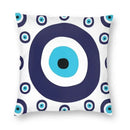 Evil Eye Black Art Cushion Cover Mystery Spirit Pillowcase by Ljojo
