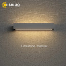Ljojo LED Limestone Sconce for Garden & Porch Lighting