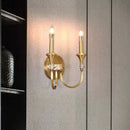 Copper Wall Lamp Luxury Living Room Bedroom Candle Light by Ljojo