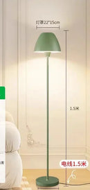 Ljojo LED Floor Lamp Living Room Bedroom Decor Light Luxury Cream Style