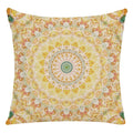 Ljojo Mandala Print Flax Pillowcase 45*45cm - National Wind Home Decor