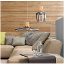 Industrial Glass Stone Jar LED Pendant Lights Hanging Lamps Chandelier for Home Decor by Ljojo