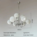 Nordic Vintage Glass Ball LED Pendant Lights Chandelier by Ljojo