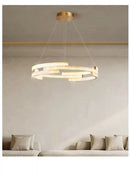 Ljojo Light Luxury Living Room Chandelier | Post-Modern Minimalist Designer High-End Restaurant Main Light
