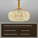 Crystal Pendant Light: Elegant Luxury Villa Chandelier by Ljojo