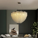 Modern Luxury Crystal Pendant Chandelier | Indoor Lighting Fixture for Living Room & Bedroom by Ljojo