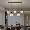 Ljojo Luxury Crystal Chandelier Pendant Light for Living Room Dining Room Ceiling Lighting