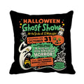 Halloween Cartoon Pumpkin Bat Ghost Pillowcase for Ljojo Home Decoration