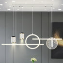Nordic Long Pendant Lights | Kitchen Island Chandelier by Ljojo