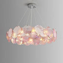 Nordic Green Glass Chandelier Luxury LED Pendant Light Dining Room Living Room Decor Ljojo