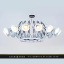 Modern Iron Chandelier Hanging Lusters by Ljojo for Office Desks and Dining Tables