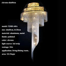 Modern Spiral Led Chandeliers Lighting Living Dining Room Pendant Lights Luminaria by Ljojo