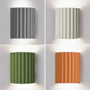 LED Wall Lamp Modern Minimalist Macaron Resin Sconces for Living Rooms by Ljojo