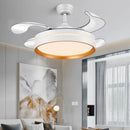 Modern Luxury Invisible Mute Ceiling Fan Lights for Home Decor by Ljojo