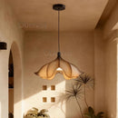 Ljojo Japanese Wabi Sabi Petal Resin LED Pendant Light for Living Room - Creative Chandelier
