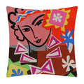 Ljojo Matisse Portrait Art Printed Cushion Cover 45X45cm