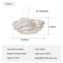 Ljojo Cloud Led Chandeliers: Modern Art Warm Light Home Decor Lighting Fixtures