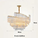 Ljojo Modern Lustre Crystal Chandelier: LED, Living Room, Dining, Bedroom, Kitchen, Pendant Light