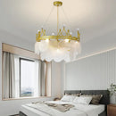 Crystal Glass Pendant Light LED Chandelier Modern Elegant Nordic Living Room Dining Bedroom by Ljojo
