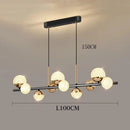 Water Drop LED Pendant Chandelier Bedroom Lamp by Ljojo