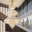 Ljojo Loft Apartment Villa Living Room Crystal Chandelier - Simple European Crystal Lamps