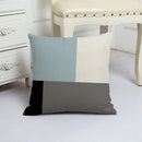 Blue Arrow Geometric Petal Linen Pillowcase by Ljojo